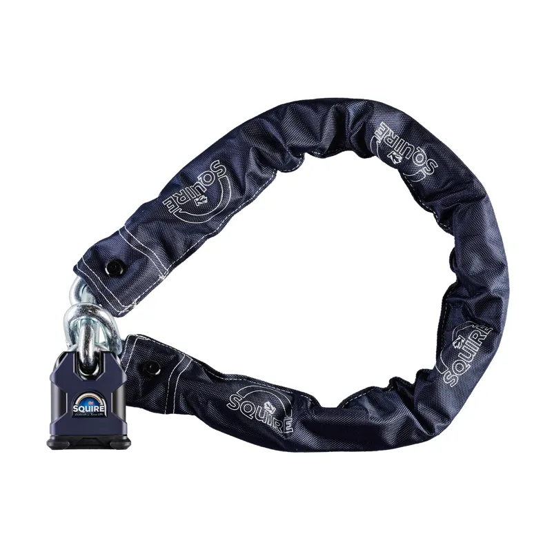 Squire Juggernaut 14mm Hardened Chain / 65mm Padlock Combo