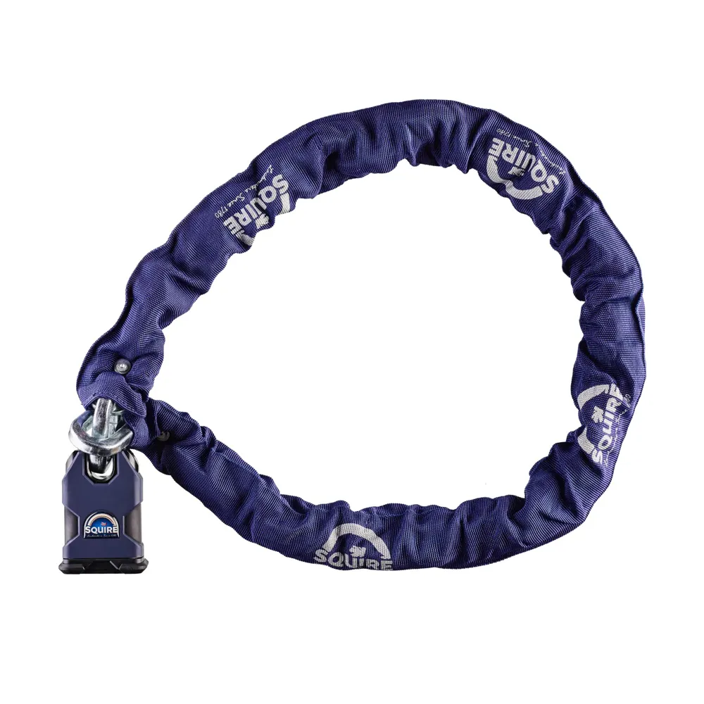 Squire Immense 50mm Padlock with 10mm Hardened Alloy Steel Chain