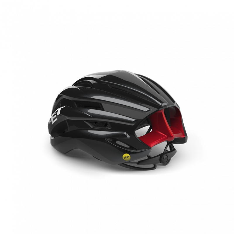 Met Trenta MIPS Road Helmet - Black Red-2