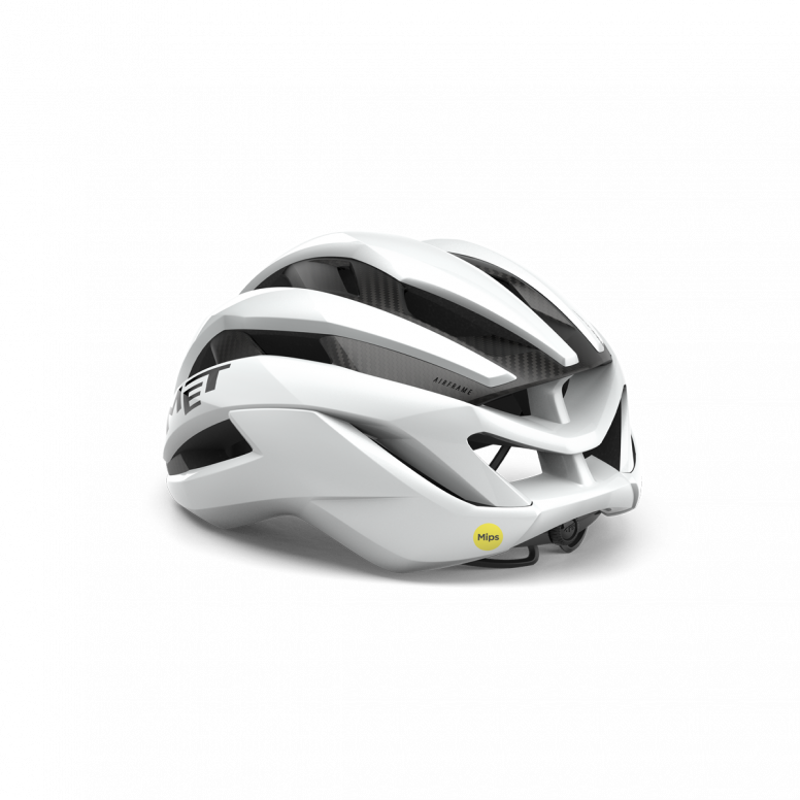 Met Trenta 3K Carbon Airframe Road Helmet - White-2