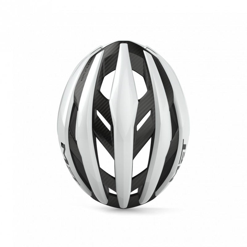 Met Trenta 3K Carbon Airframe Road Helmet - White-3