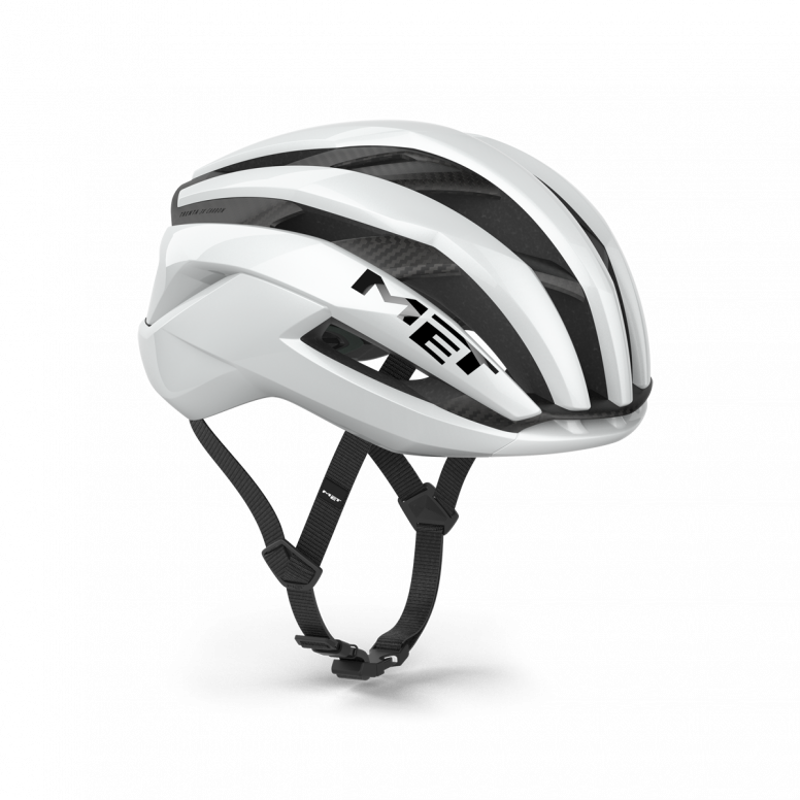 Met Trenta 3K Carbon Airframe Road Helmet - White-4