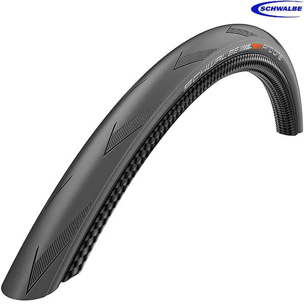 Schwalbe Pro One Evo Tubeless Folding Road Tyre 700x25