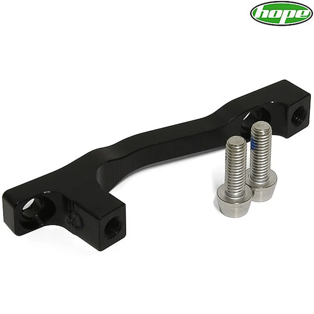 Hope Disc Brake Mount P - Post 200mm to Post 220mm - Black