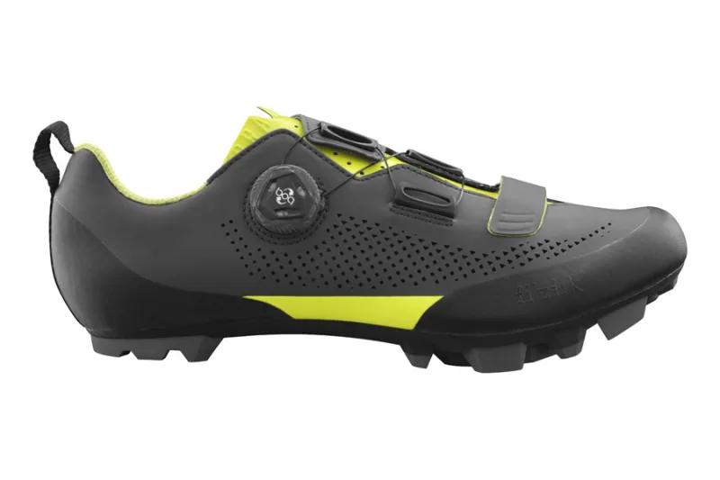 Fizik X5 Terra MTB Shoe - Grey Yellow
