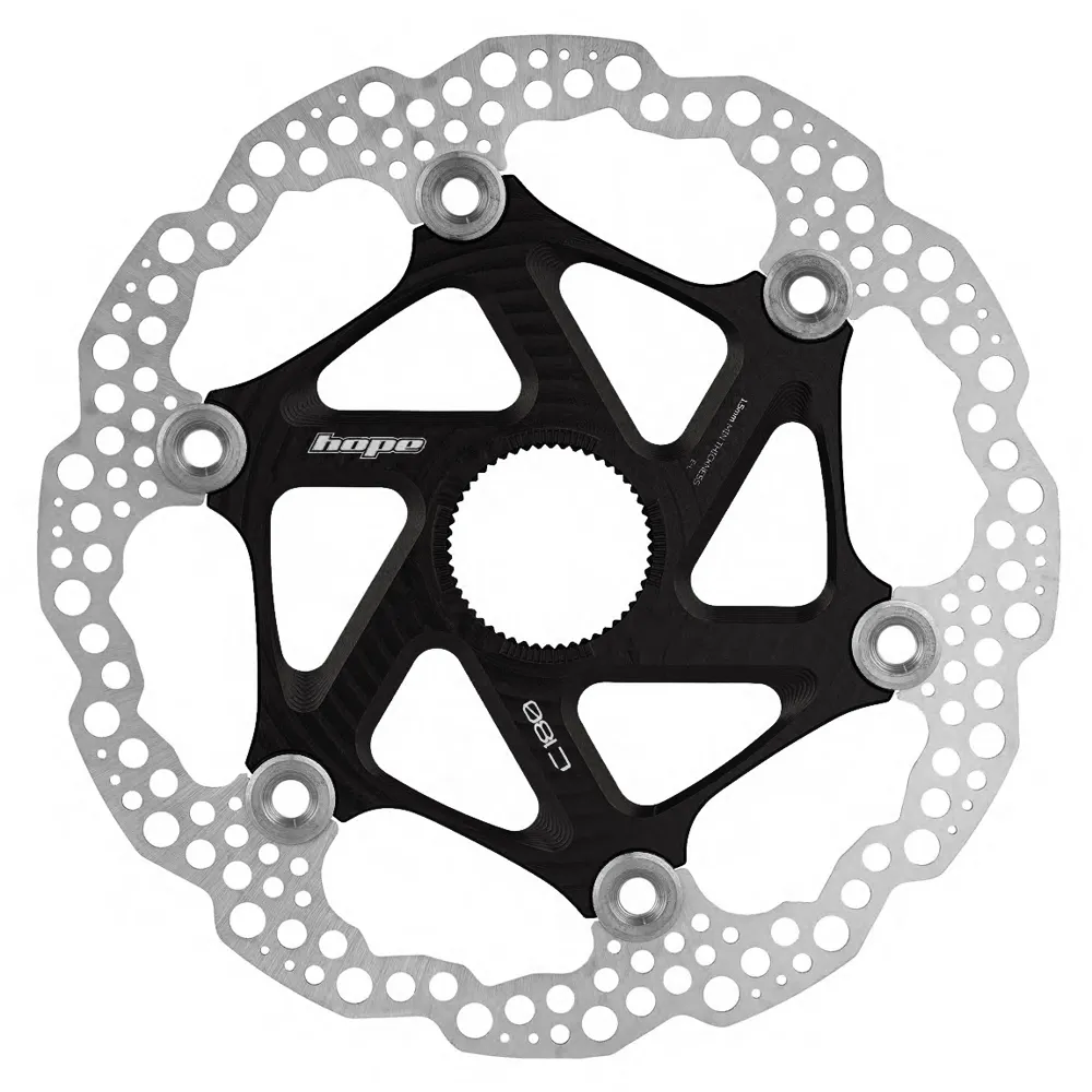 Hope MTB Centre-Lock Floating Disc Rotor - 203mm - Black