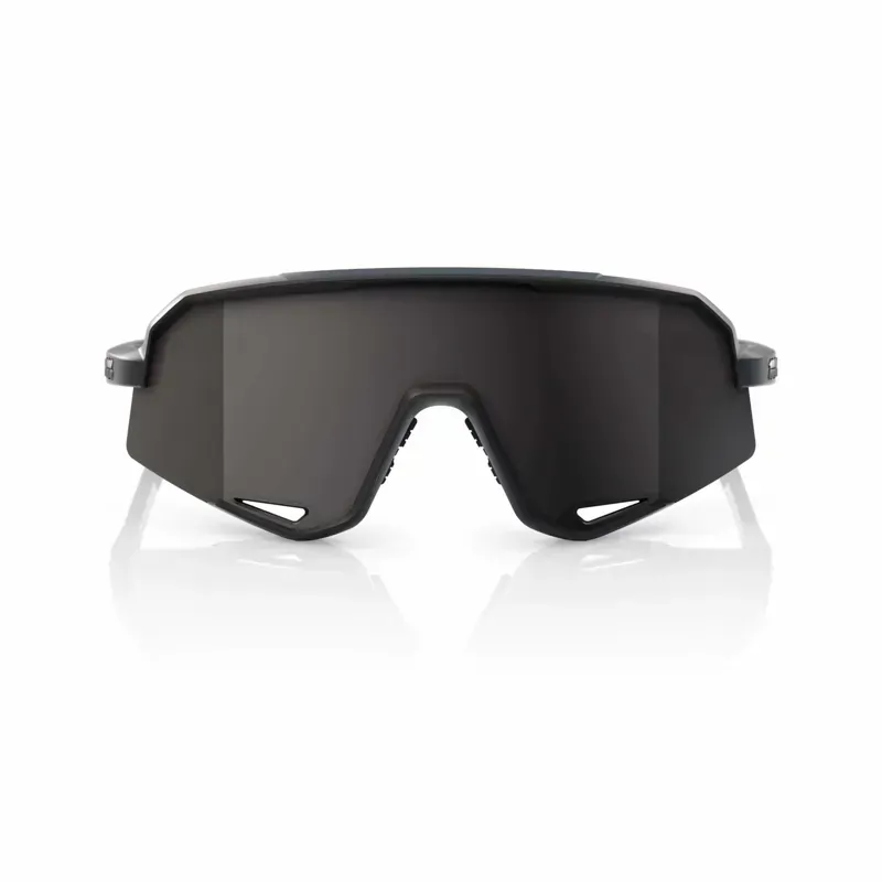 100% Slendale Smoke Lens Glasses - Black-2