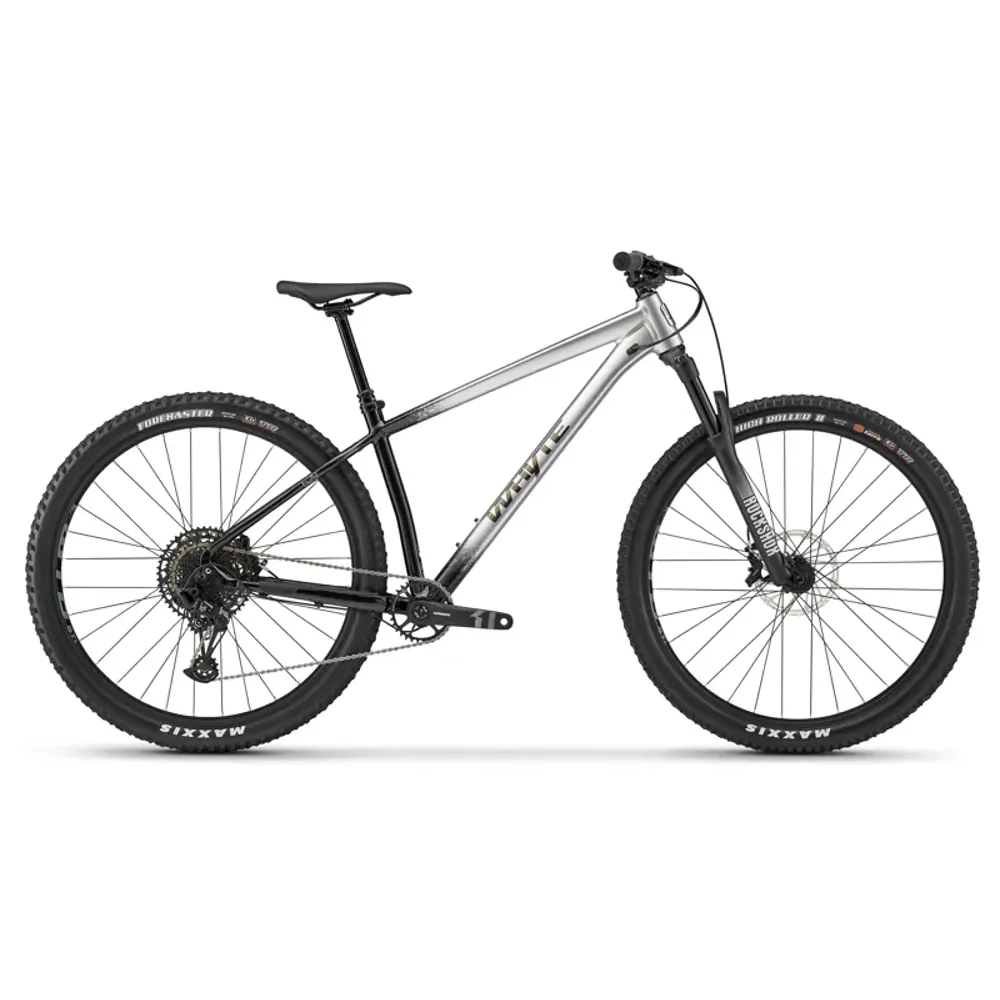 2025 Whyte 629 Hardtail Mountain Bike - Gloss Silver with Black
