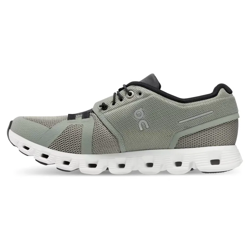 On Running Cloud 5 Womens Road Running Shoes - Kelp Shadow-2