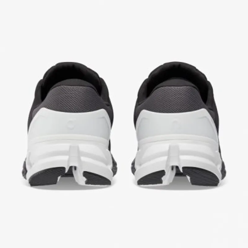 On Cloudflyer 4 Road Running Shoe - Black White-2