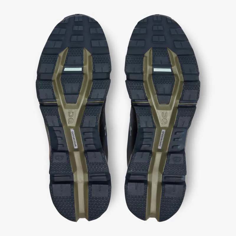 On Cloudwander Waterproof Hiking Shoe - Midnight Olive-2