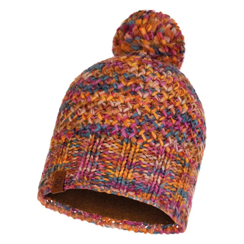 Buff Knitted and Polar Hat Margo - Multi