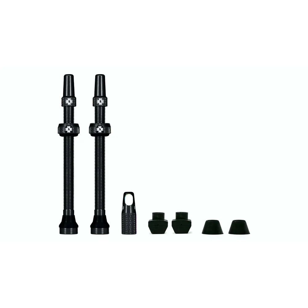 Muc-Off Tubeless Valve Kit 80mm Pair - Black