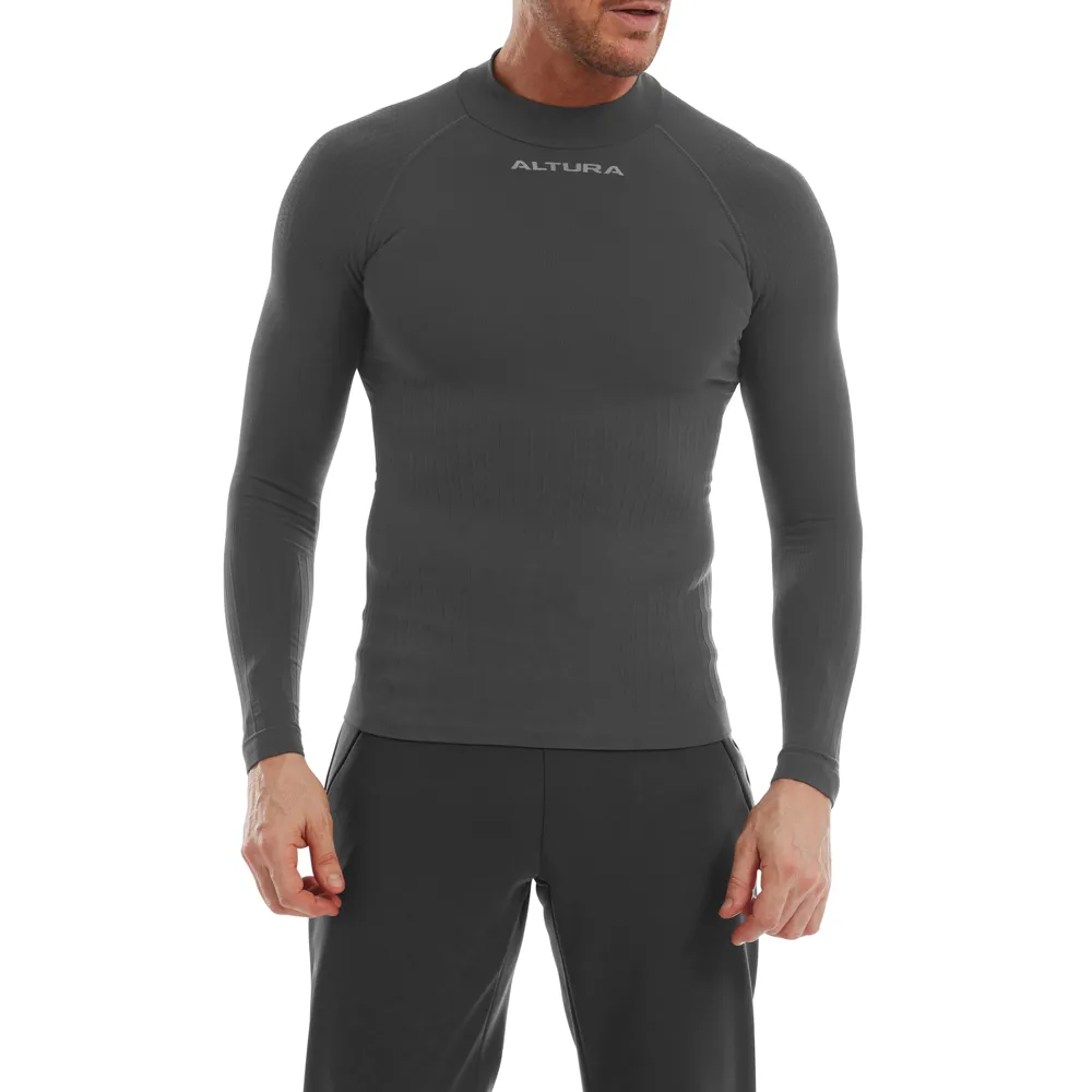 Altura Tempo Seamless Long Sleeve Baselayer - Grey