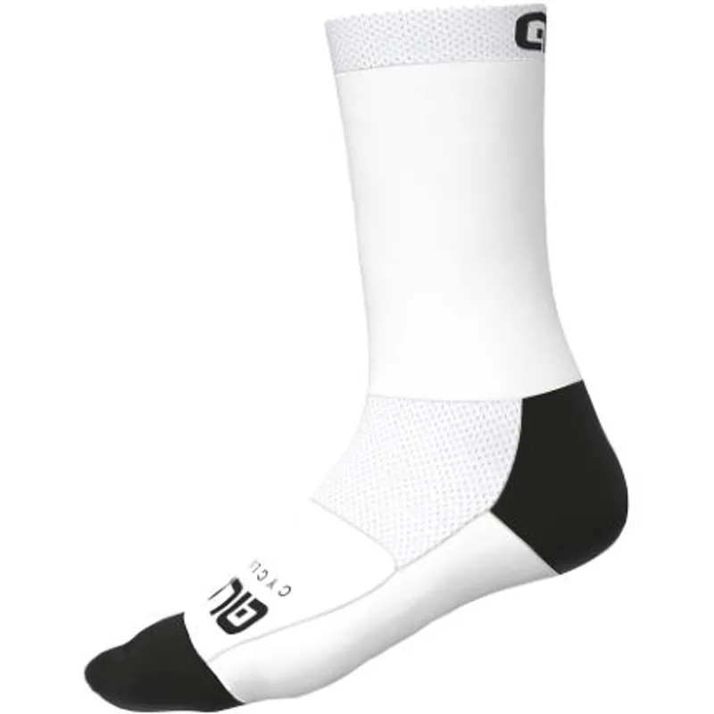 Ale Team Cycling Socks - White