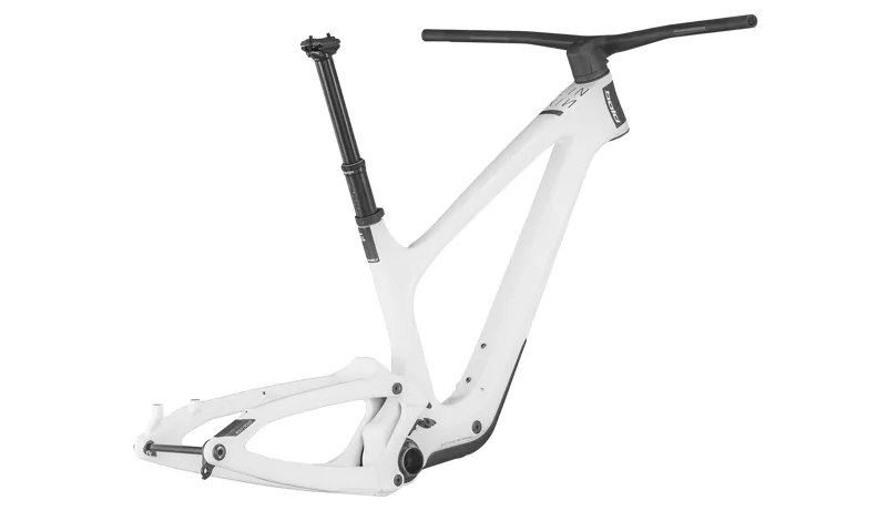 Bold Linkin LTD Full Suspension Frameset with Shock - White