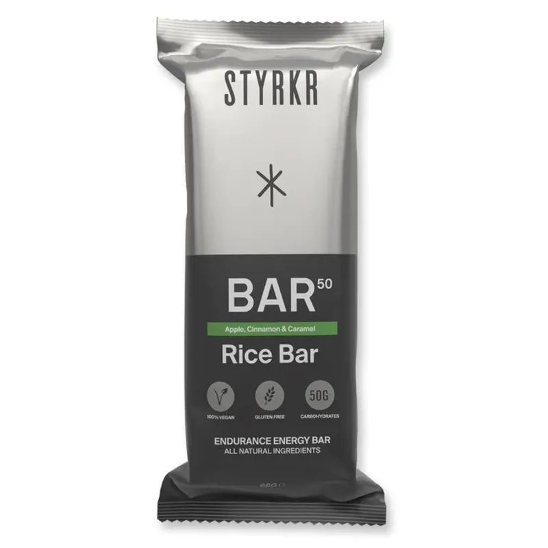 Styrkr BAR50 Energy Bar 50g - Apple Cinnamon and Caramel