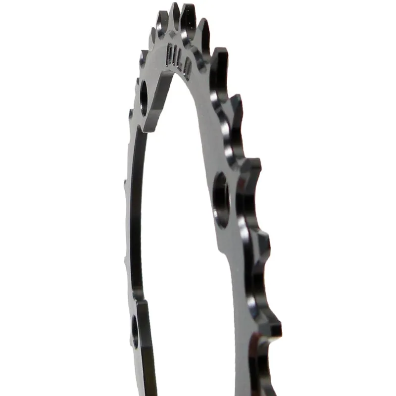 Pilo 34T Narrow Wide CNC Chainring 104 BCD - Black-2