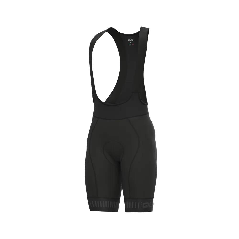 Ale Graphics PRR Strada Bibshorts - Black Charcoal Grey
