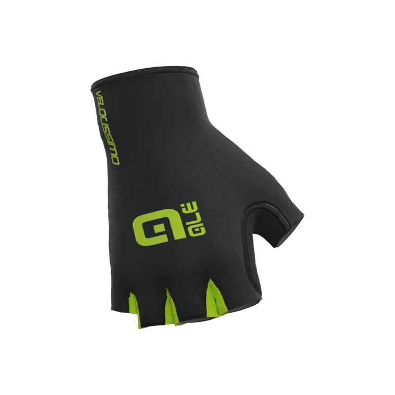 Ale Velocissimo Crono Gloves - Black Fluo Yellow