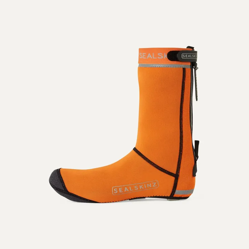 Sealskinz Caston All Weather Open-Sole Overshoe - Orange