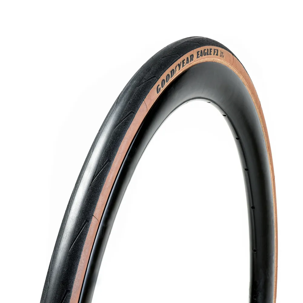 Goodyear Eagle F1 Clincher Road Tyre - Tan - 700x25