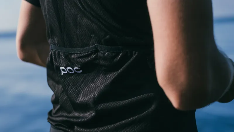 POC Essential Road Light Jersey Black-2