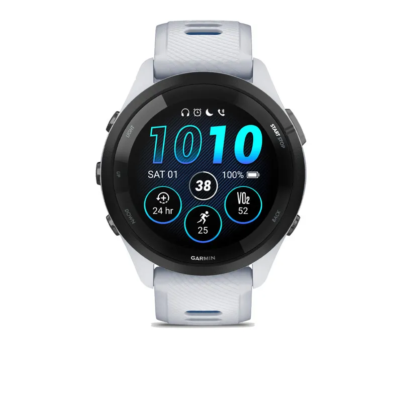 Garmin Forerunner 265 GPS Watch - Whitestone Tidal Blue-1