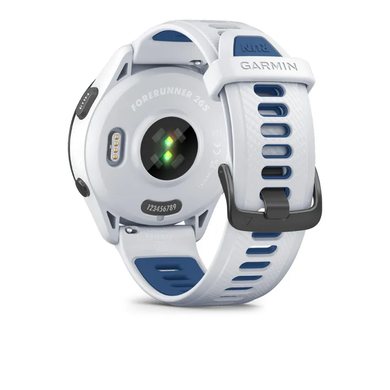 Garmin Forerunner 265 GPS Watch - Whitestone Tidal Blue-3