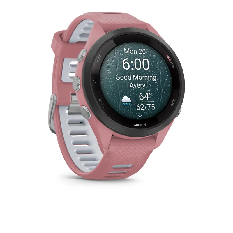 Garmin Forerunner 265S GPS Watch - Pink-1