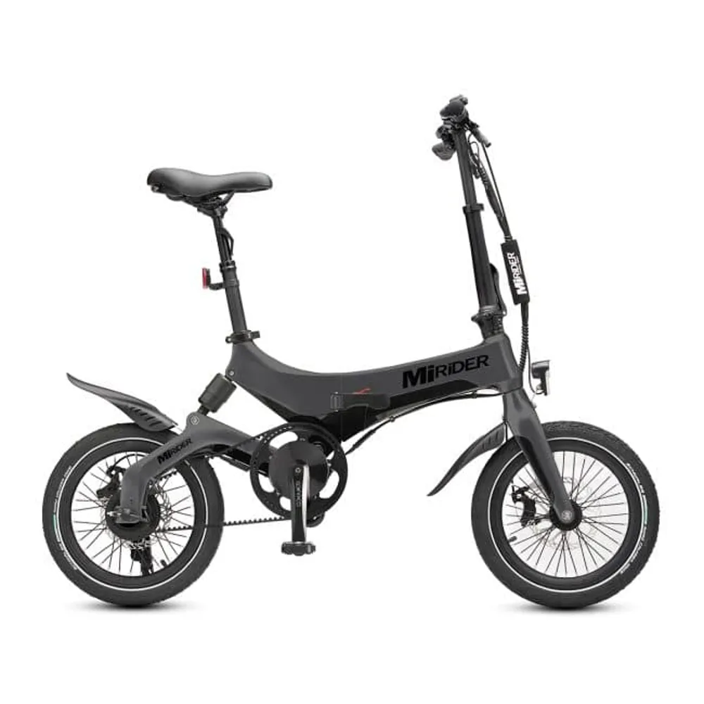 MiRider One GB3 Electric Folding eBike 7AH - Onyx Grey