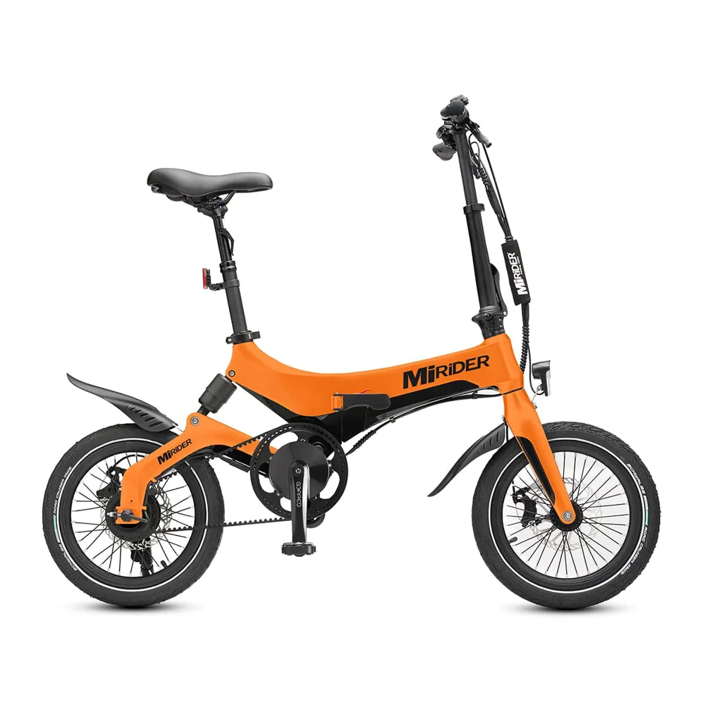 MiRider One GB3 Electric Folding eBike 7AH - Ember Orange