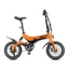 MiRider One GB3 Electric Folding eBike 7AH - Ember Orange