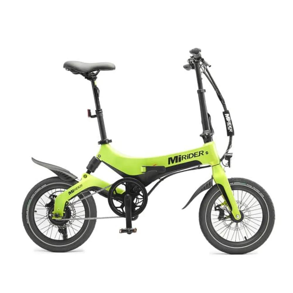 MiRider One Electric Folding eBike - Acid Green