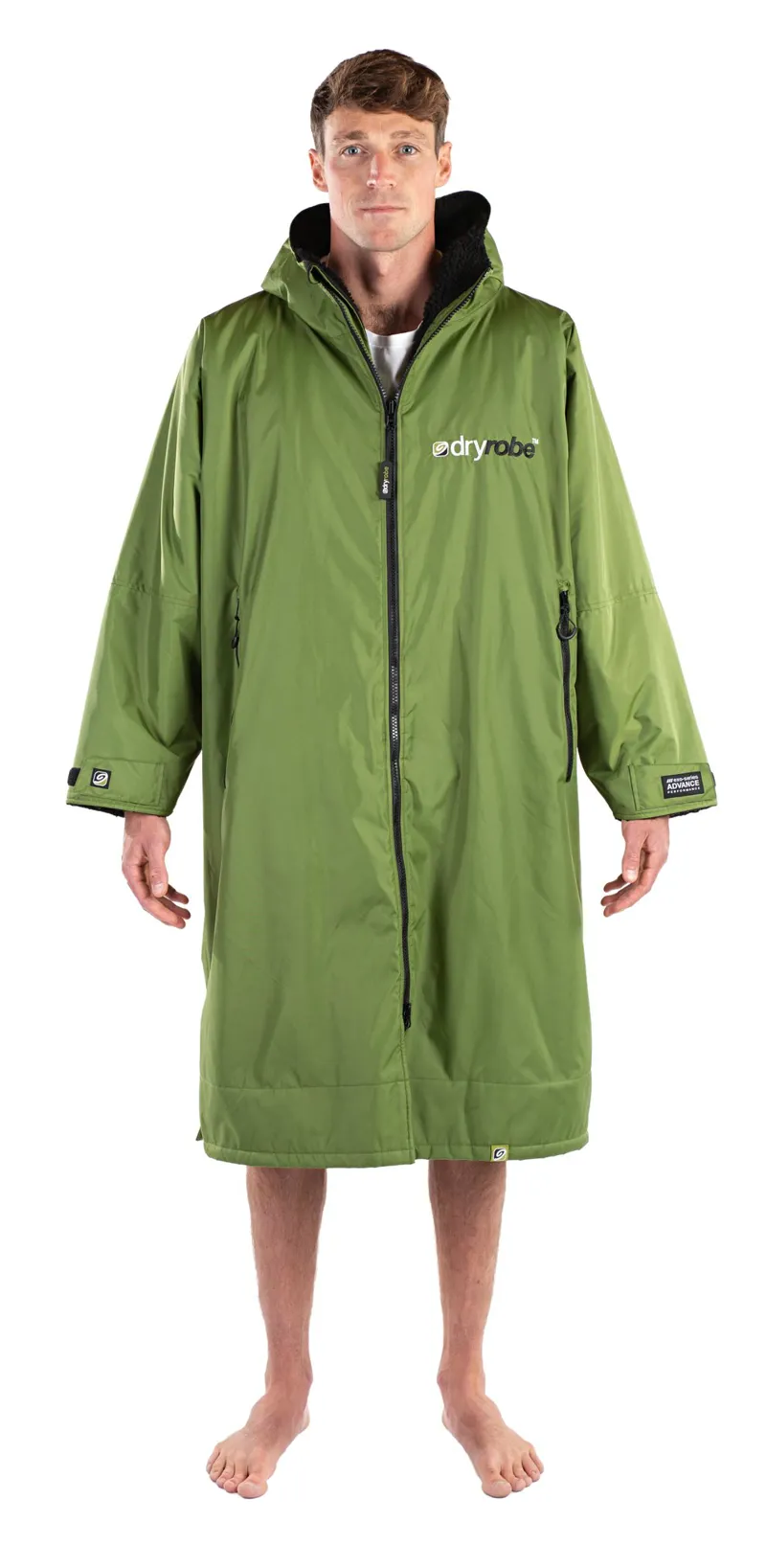DryRobe Advance Long Sleeve - Green Black