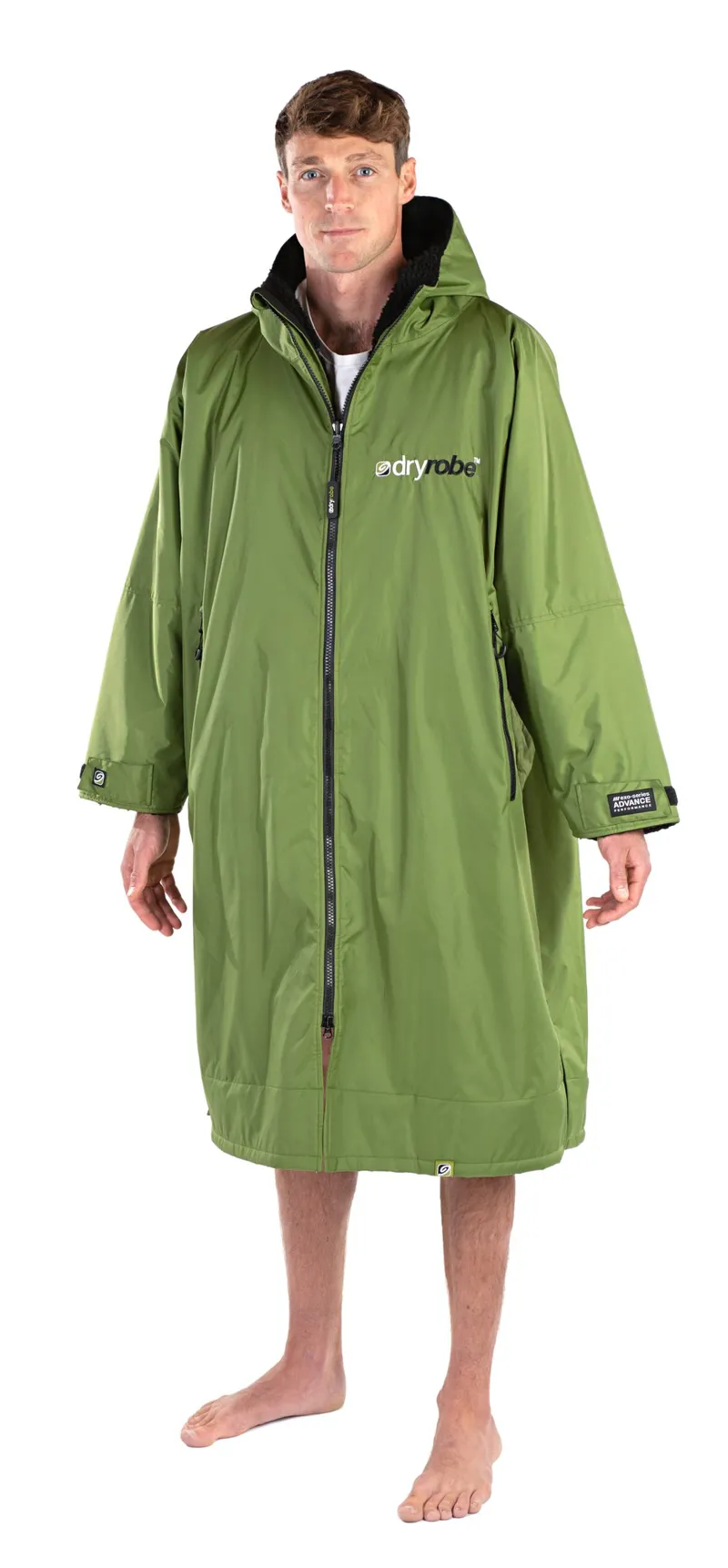 DryRobe Advance Long Sleeve - Green Black-3