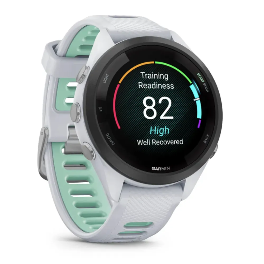 Garmin Forerunner 265S GPS Watch - White