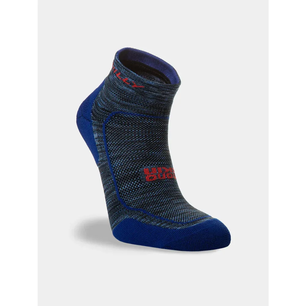 Hilly Active Quarter Min Sock - Cobalt Flame