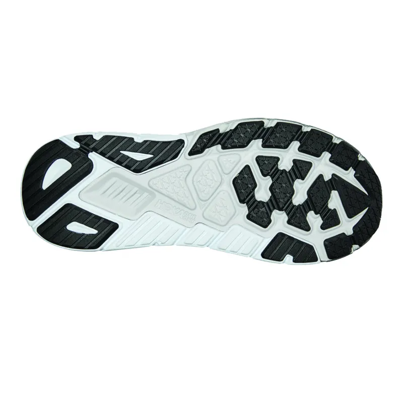 Hoka Arahi 6 Womens Wide Fit Road Running Shoe - Black White-2