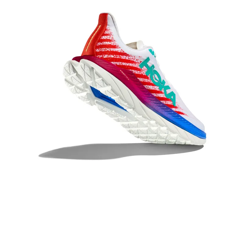 Hoka Mach 5 Road Running Shoe - White Flame - Size 12-1