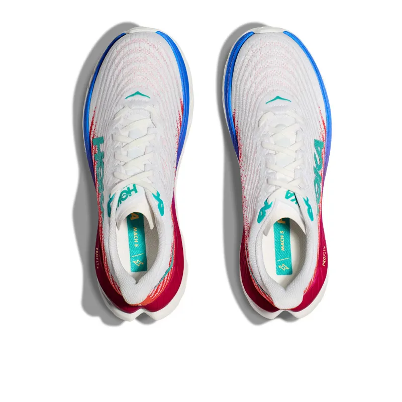 Hoka Mach 5 Road Running Shoe - White Flame - Size 12-3