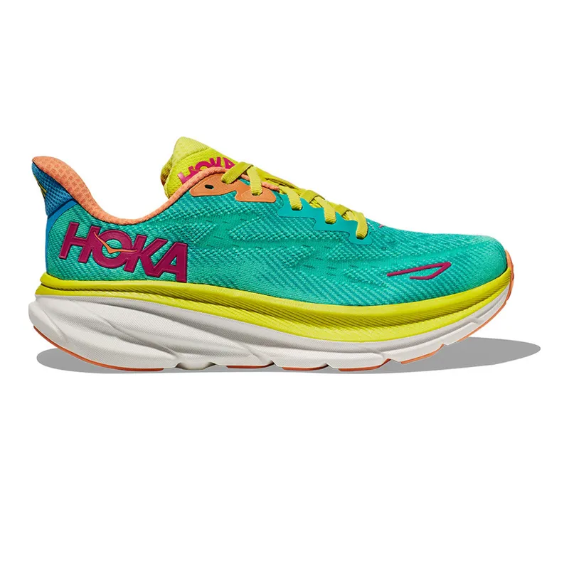 Hoka Clifton 9 Road Running Shoes - Ceramic Evening Primrose