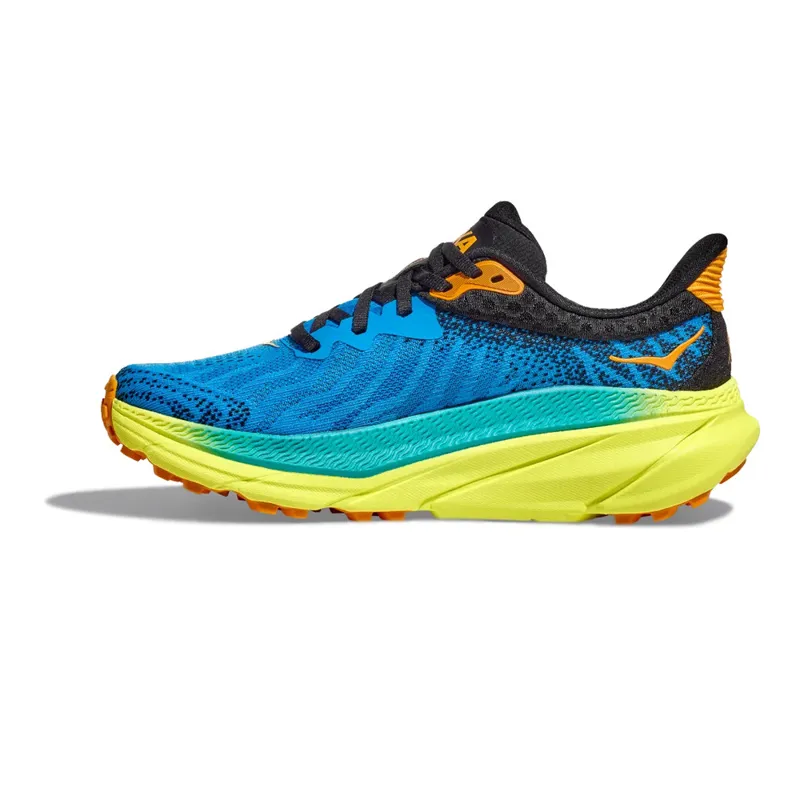 Hoka Challenger 7 All-Terrain Running Shoes - Diva Blue Evening Primrose-2