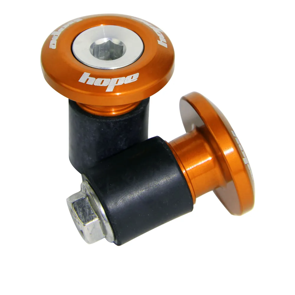 Hope Grip Doctor Bar End Plugs - Orange