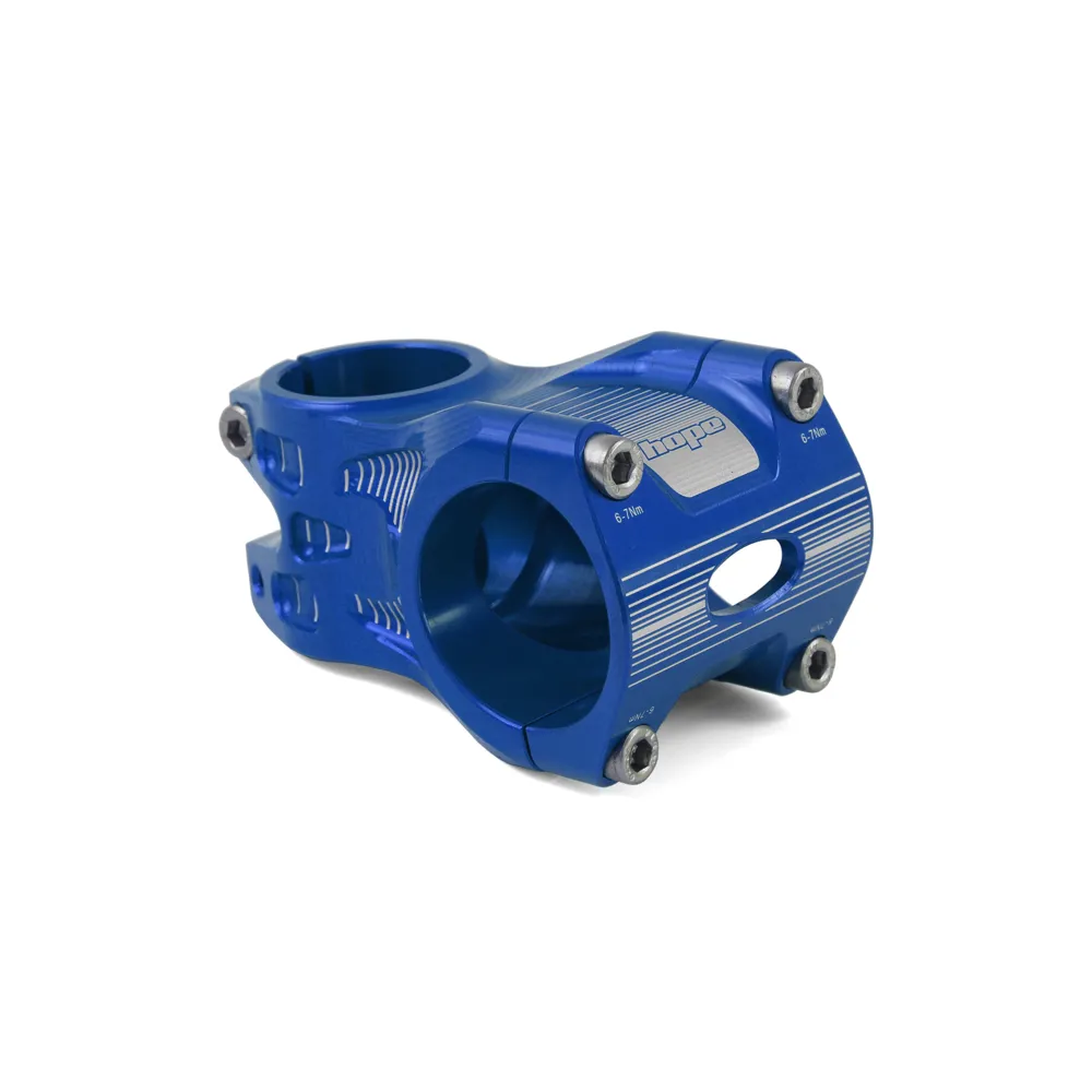 Hope AM Stem 0 Deg 50mm 35mm Diameter - Blue