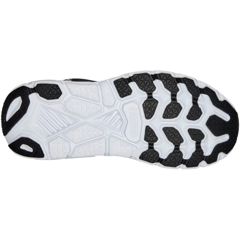 Hoka One One Womens Clifton 6 Running Shoes - Black Rose Gold-3