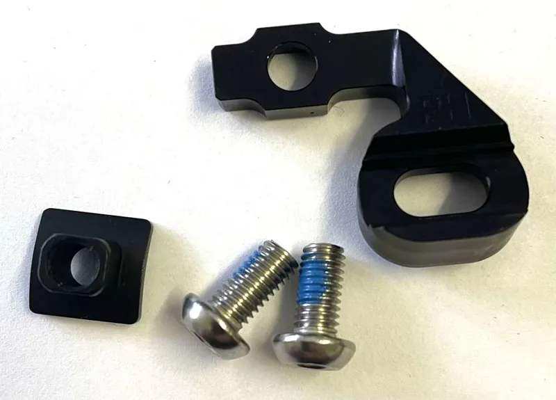 Hope Tech 4 Left Hand Shifter Mount - SRAM - Black