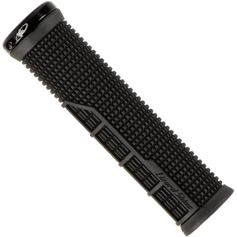 Lizard Skins Single-Sided Lock-On Machine Handlebar Grips - Jet Black