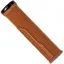 Lizard Skins Single-Sided Lock-On Machine Handlebar Grips - Gum Brown