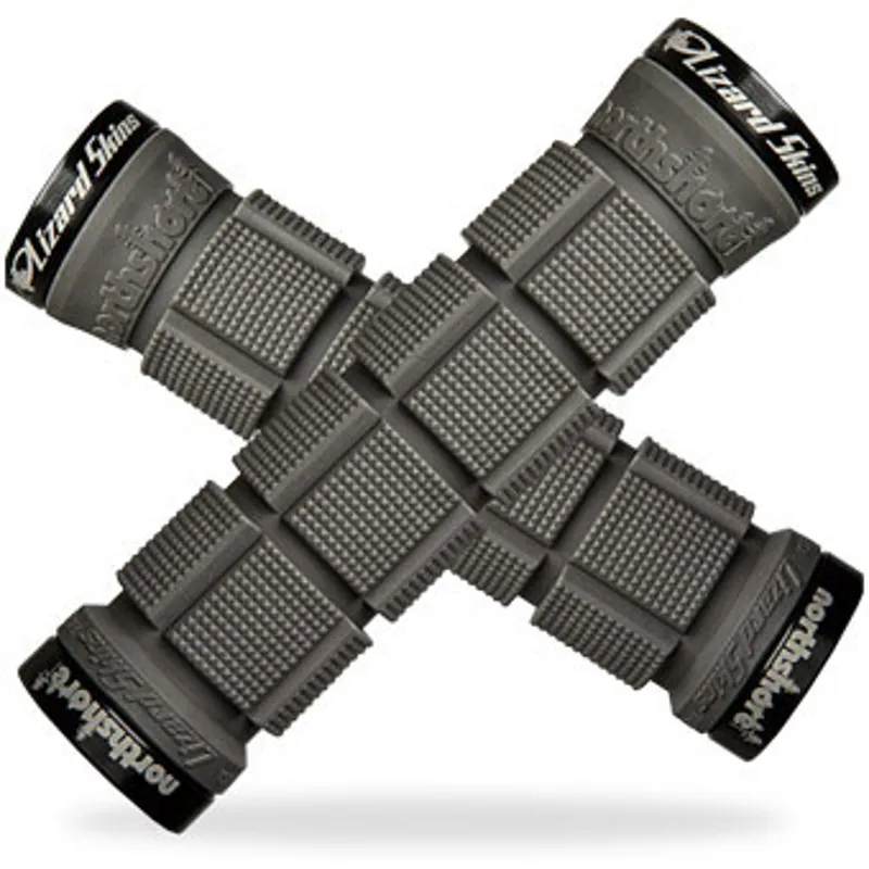 Lizard Skins Northshore Lock-On Grips - Graphite Black